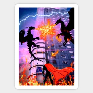 Super Hero Chronicles - Dragon Battle Sticker